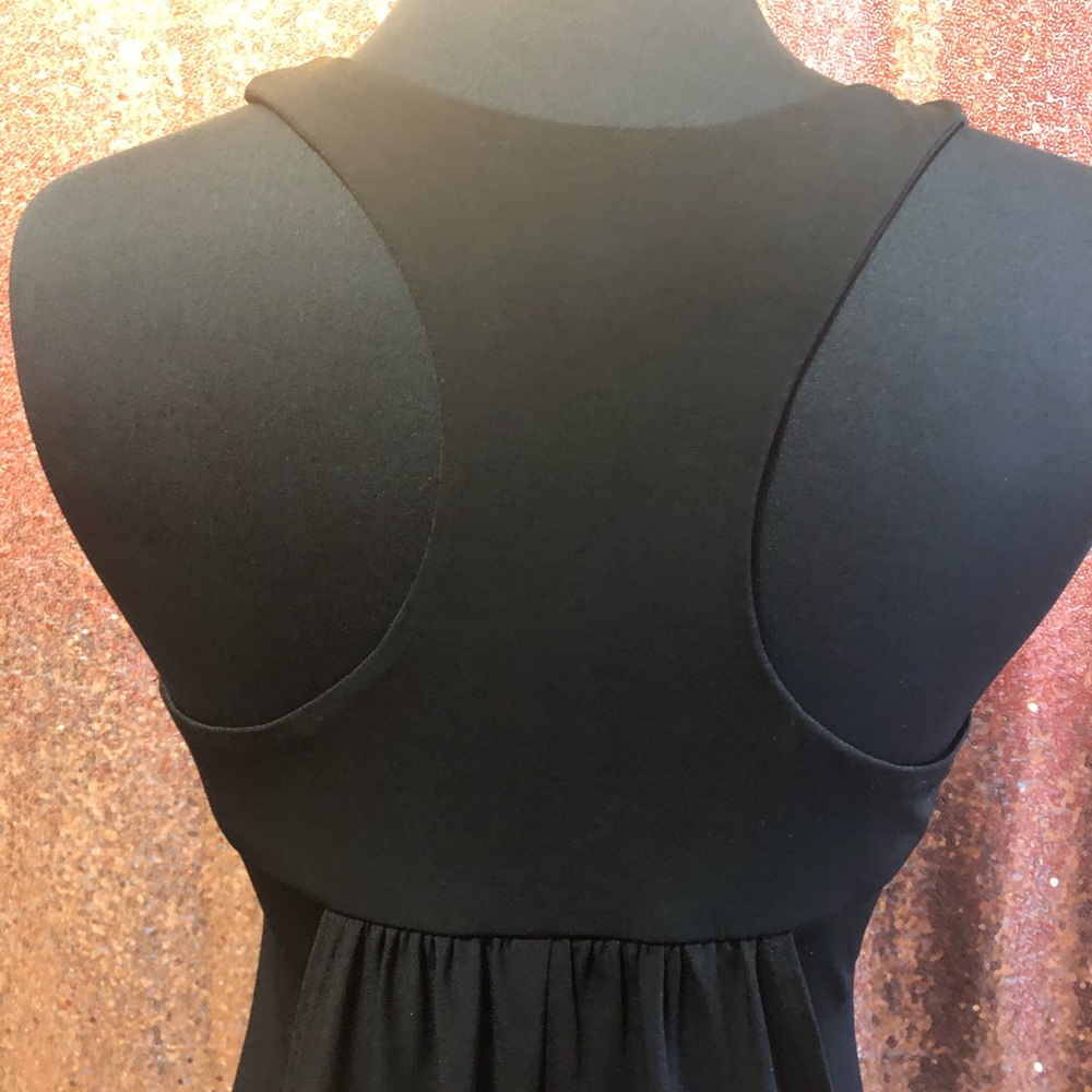Black Racerback Dress - Picture 6 of 7